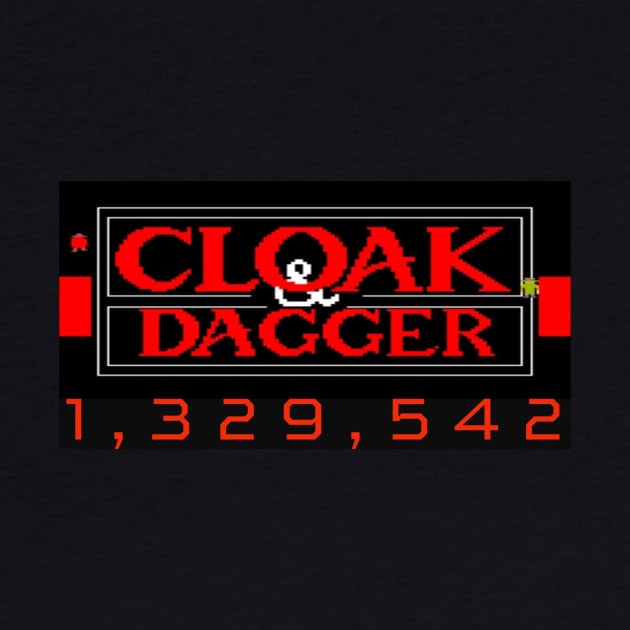 Cloak & Dagger - 1,300,029  8Bit by Atomic City Art